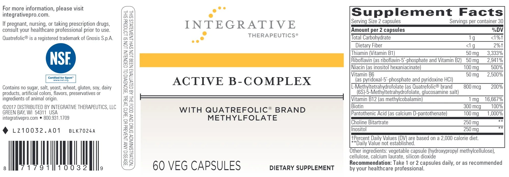 Active B-Complex