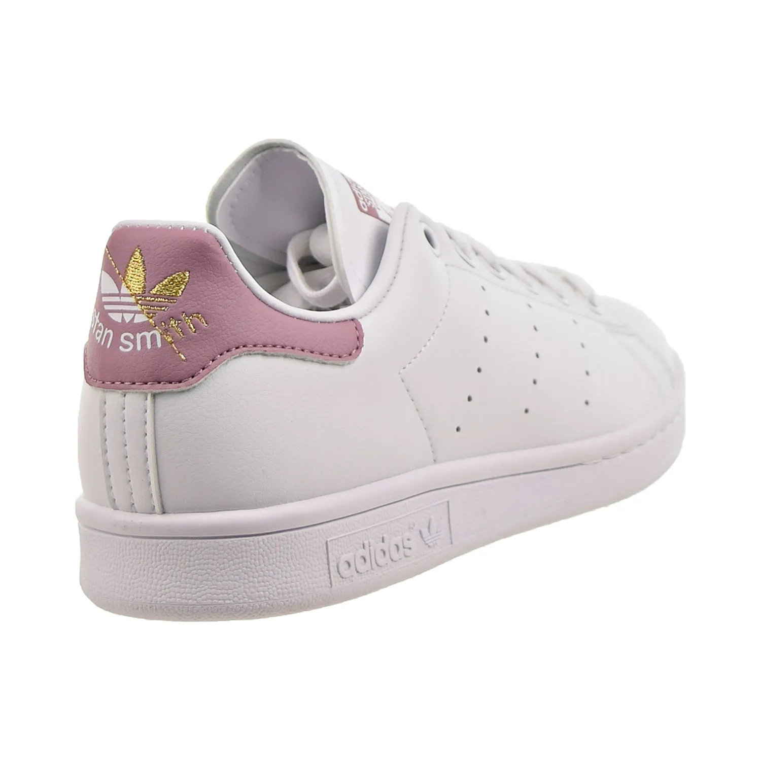 Adidas Stan Smith Women's Shoes Cloud White-Magic Mauve-Gold Metallic