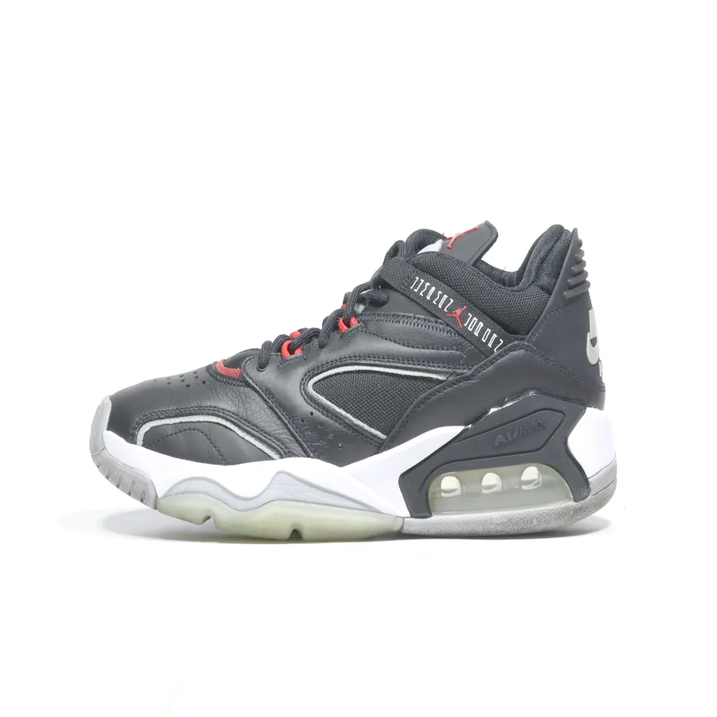 Air Jordan Point Lane High-Top Sneakers Leather Black Color For Men