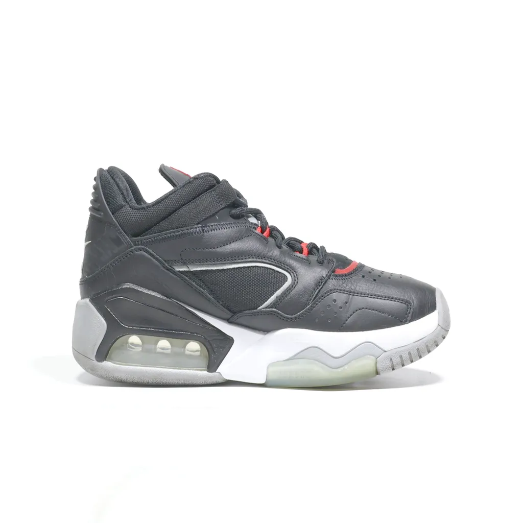 Air Jordan Point Lane High-Top Sneakers Leather Black Color For Men