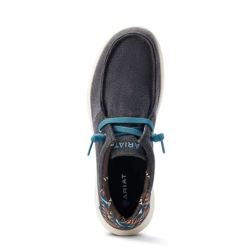 Ariat Charcoal Blue Stretch Lace Hilo