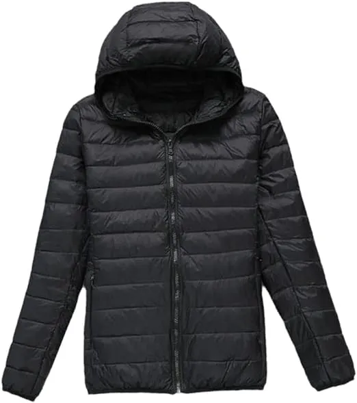 Aéropostale Women Duck Down Hooded Puffer Jacket, XL */