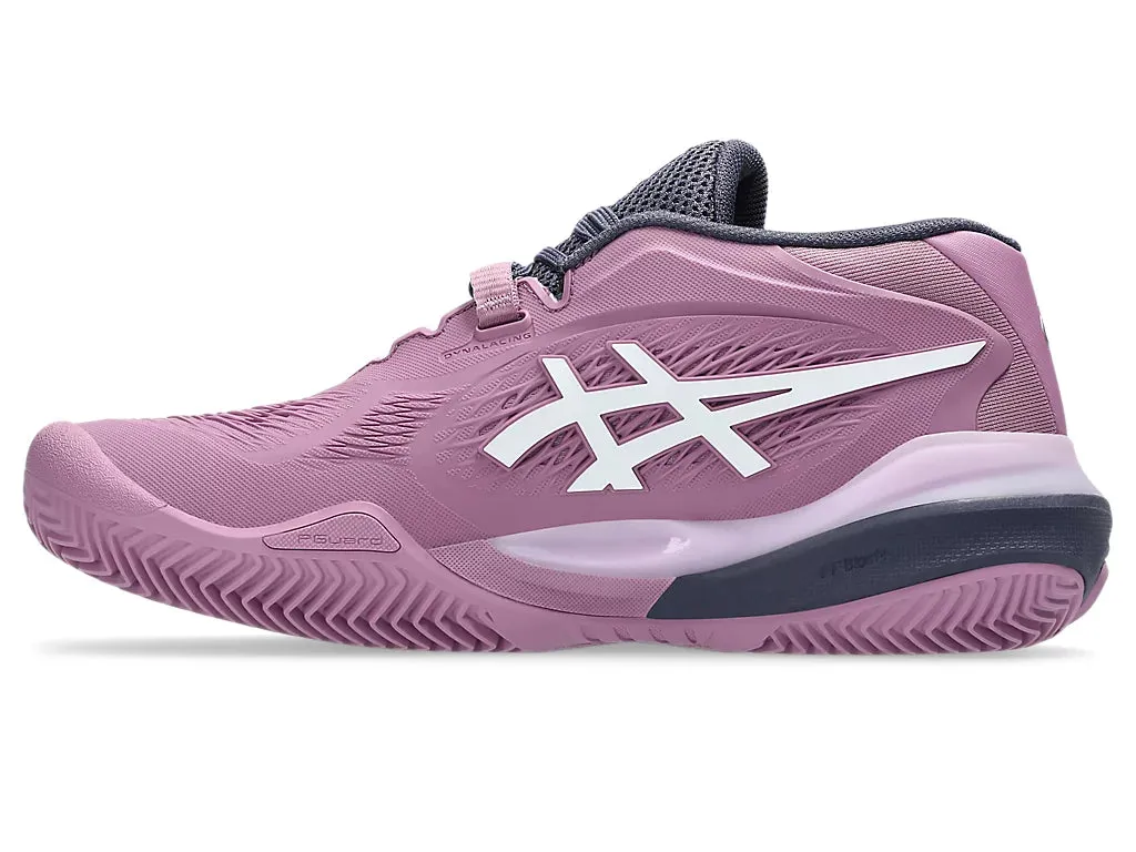 Asics Women's GEL-RESOLUTION X CLAY Tennis Shoes in Ube/White