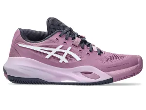 Asics Women's GEL-RESOLUTION X CLAY Tennis Shoes in Ube/White