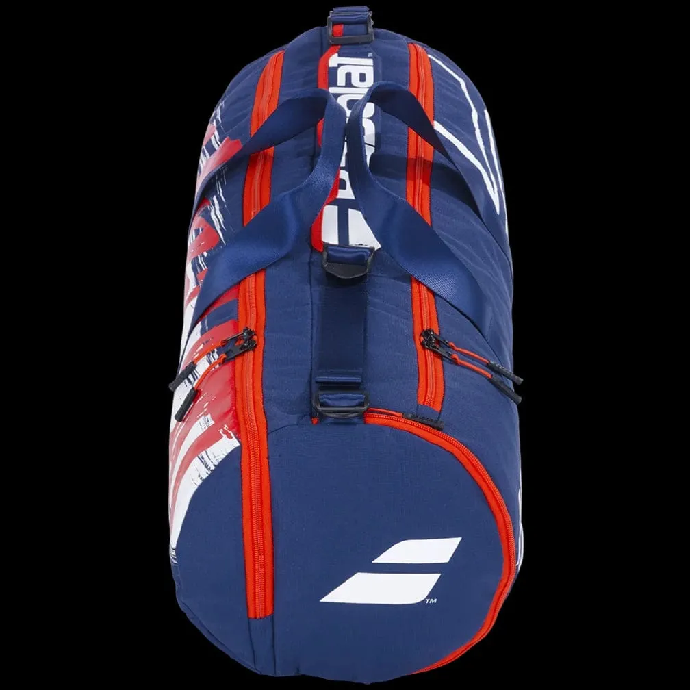 Babolat Duffle Rack Badminton Bag - Blue White Red