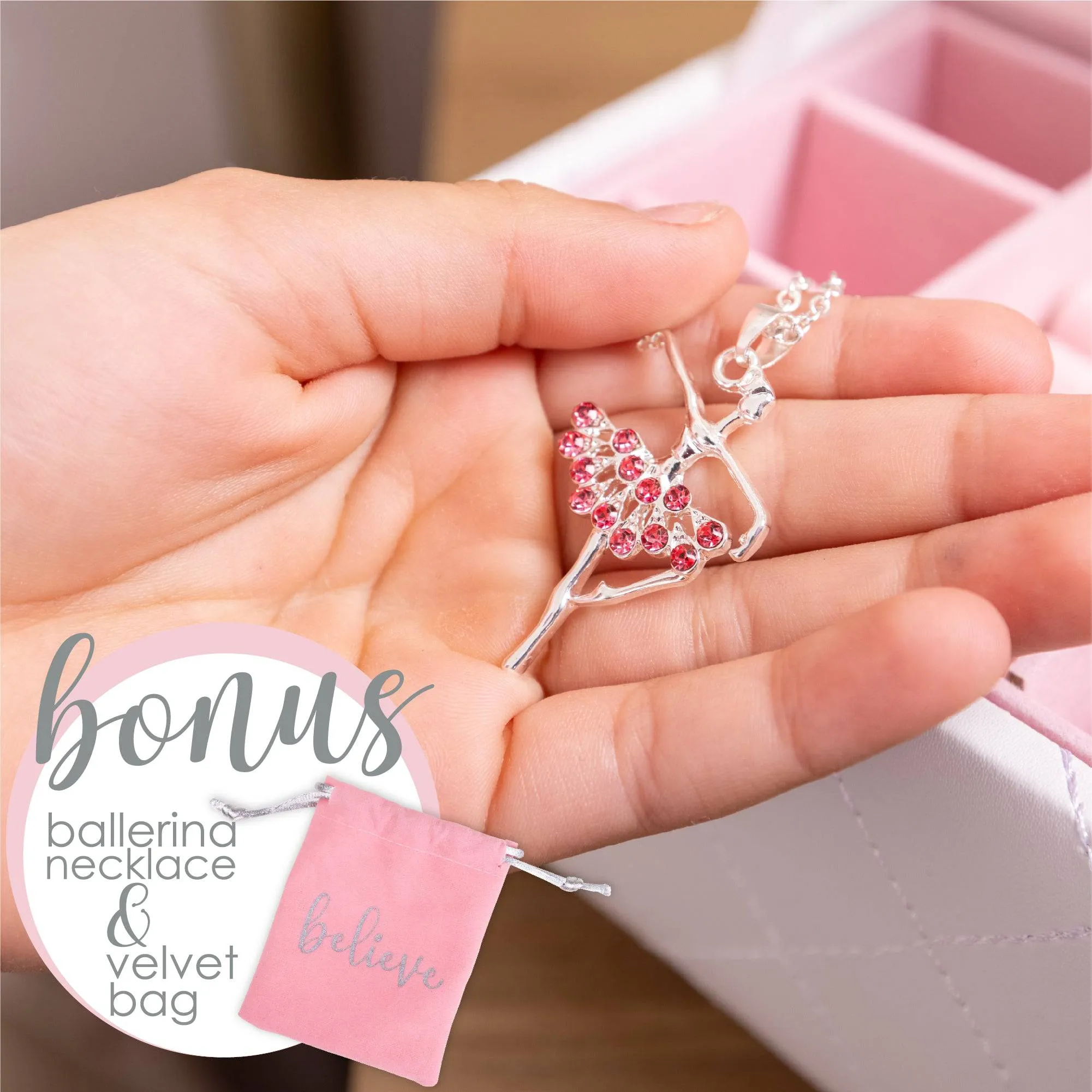 Ballerina Music Jewelry Box