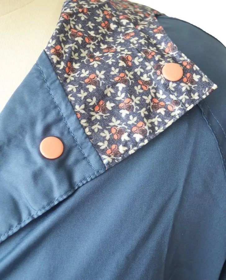 Blue Wet Weather Fold Away Mac