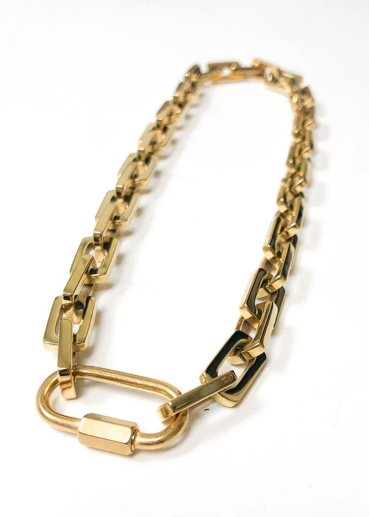 Bracha Maxi Gage Link Necklace