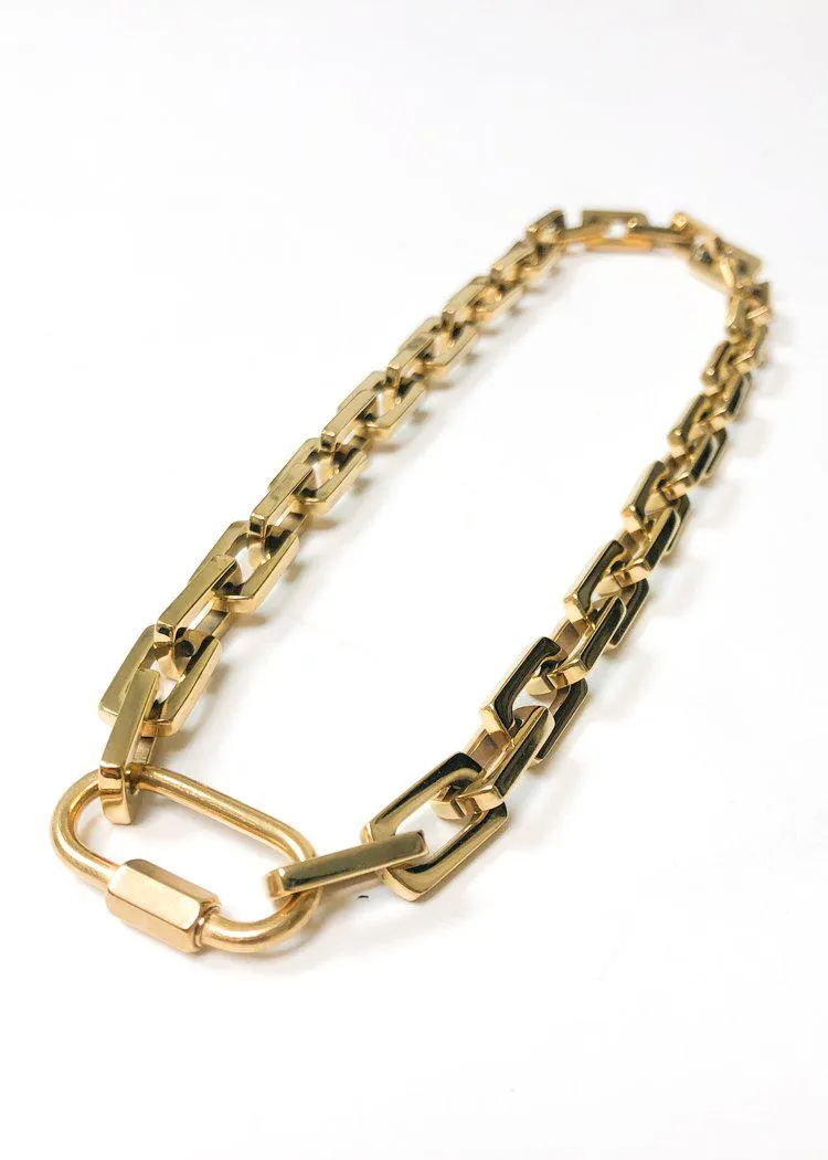 Bracha Maxi Gage Link Necklace