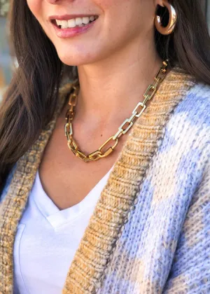 Bracha Maxi Gage Link Necklace