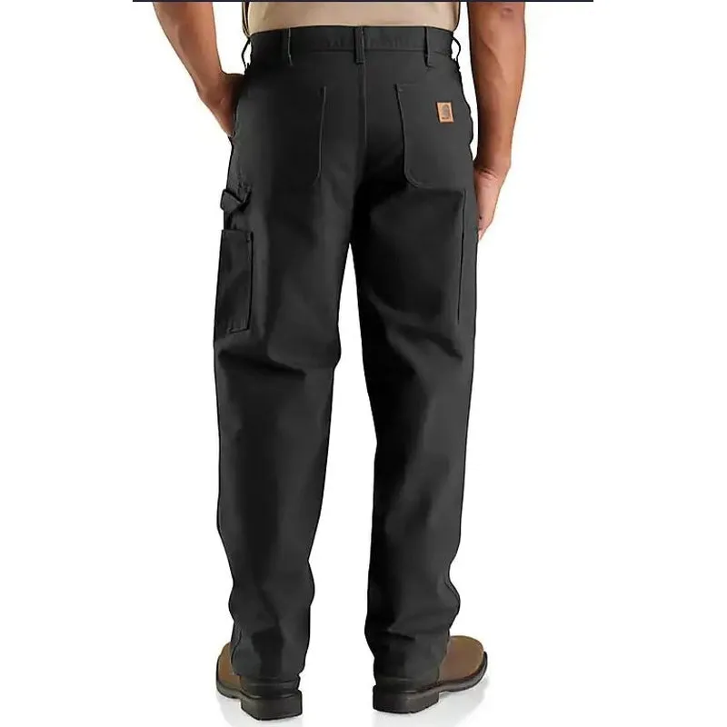 Carhartt® B11-BLK 31X30 Men's Utility Work Pants, 31 Waist, 30 Length, Loose Fit, Black, Cotton