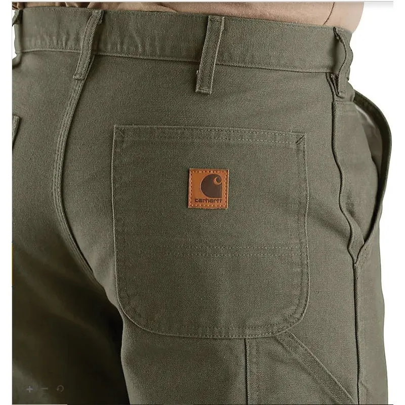Carhartt® B11-MOS 38X32 Men's Utility Work Pants, 38 Waist, 32 Length, Loose Fit, Moss, Cotton