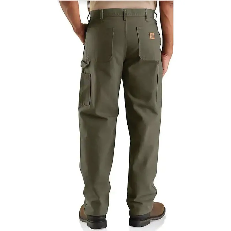 Carhartt® B11-MOS 38X32 Men's Utility Work Pants, 38 Waist, 32 Length, Loose Fit, Moss, Cotton