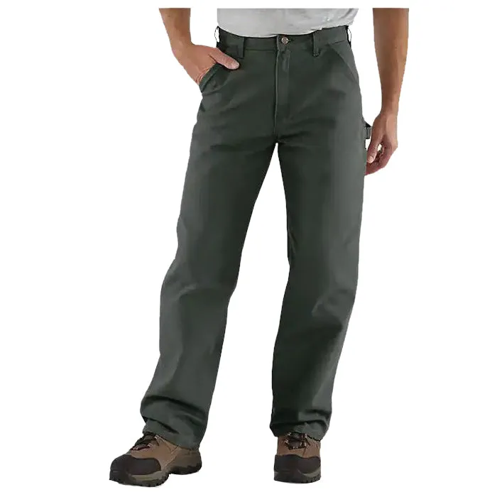 Carhartt® B11-MOS 38X32 Men's Utility Work Pants, 38 Waist, 32 Length, Loose Fit, Moss, Cotton
