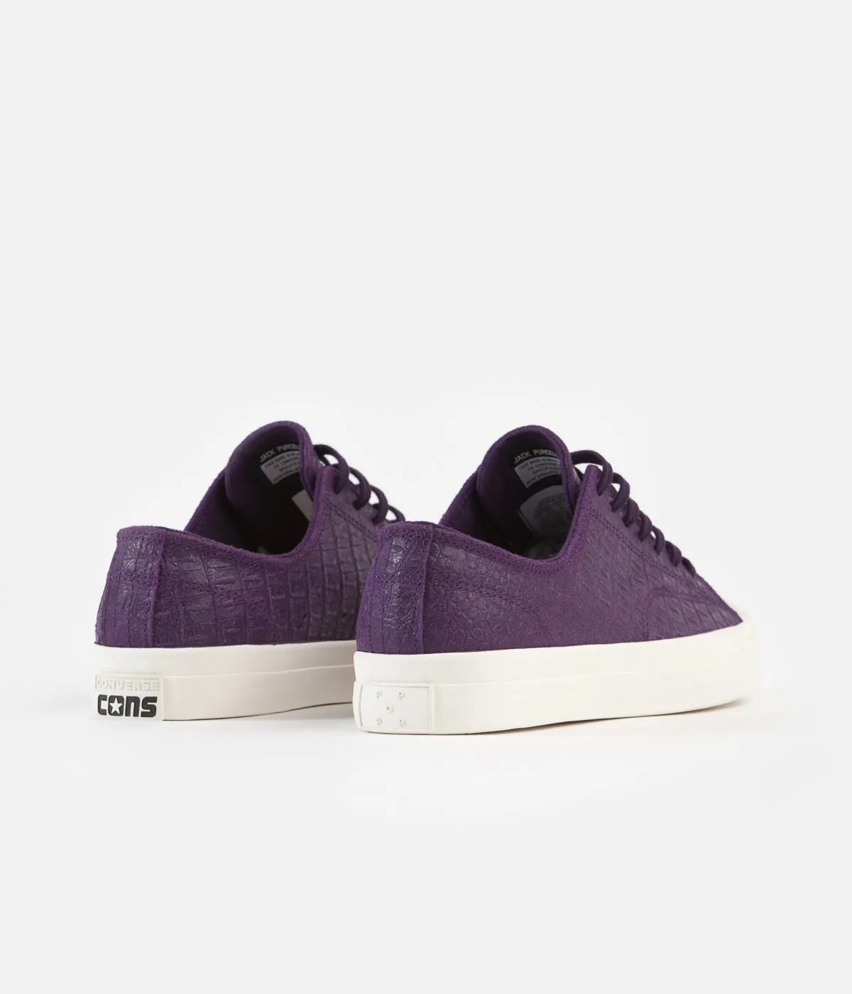 Converse x Pop Trading Company JP Pro Ox Shoes - Purple / Black