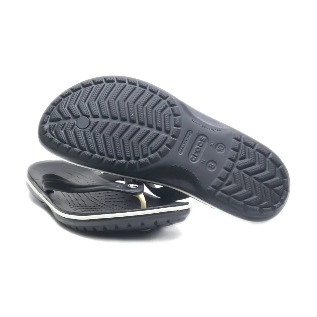 Crocs Crocband Flip Flops Eva Black Colour For Men
