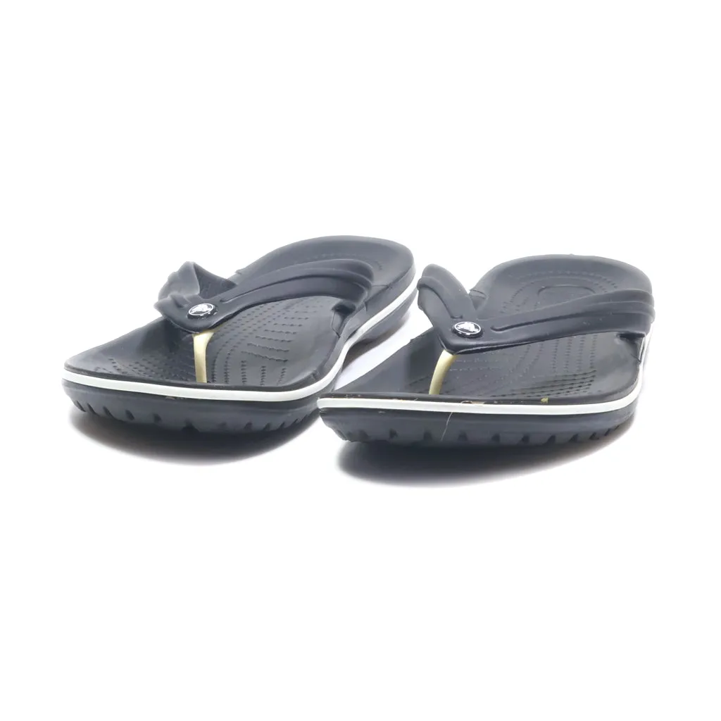 Crocs Crocband Flip Flops Eva Black Colour For Men