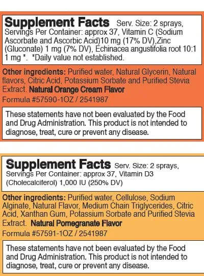 ~DISCONTINUED~ Spray Active Cold Season Package