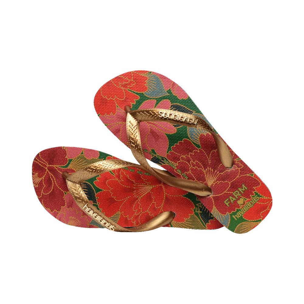 Farm Chita Solar Flip Flops