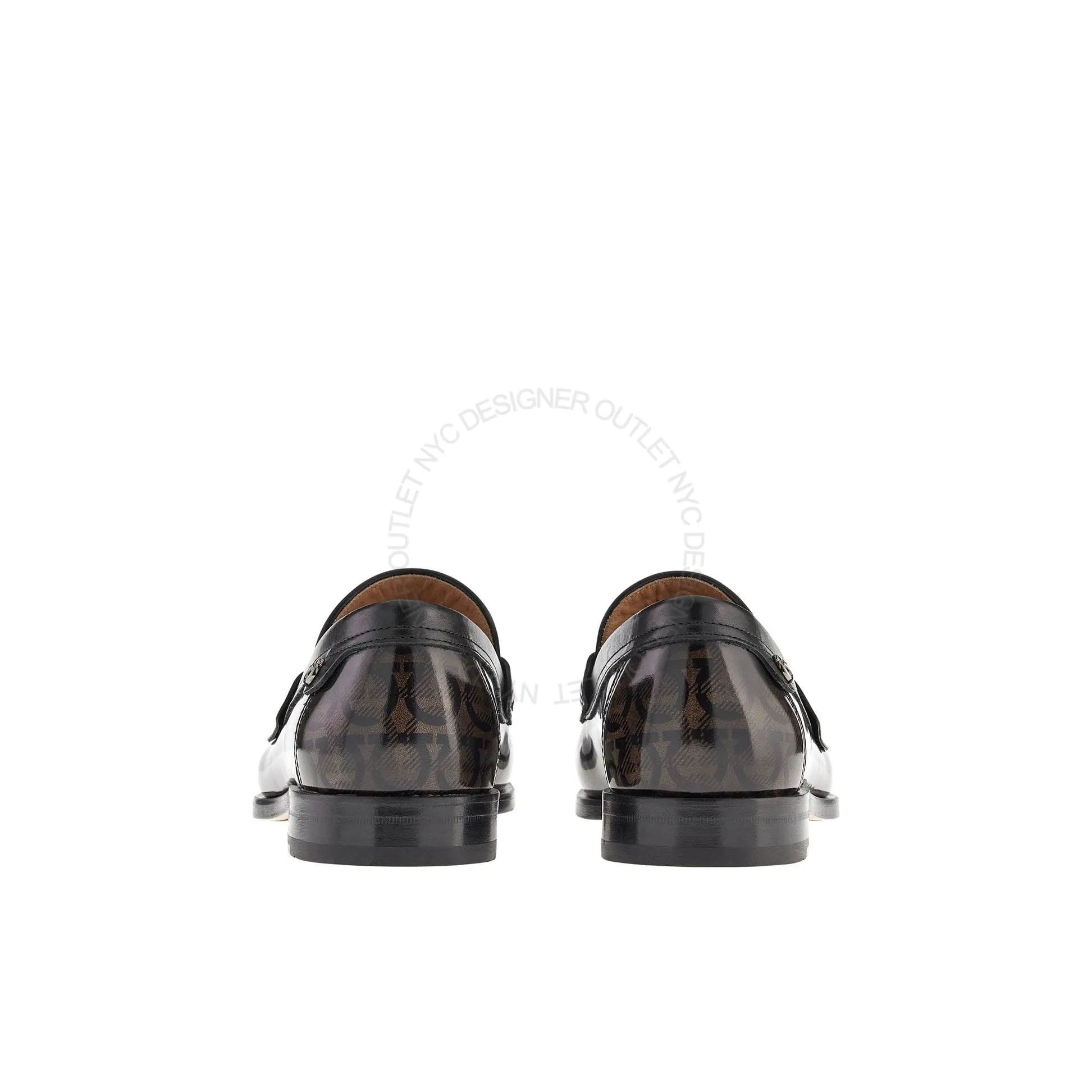 Ferragamo Port Smoke Moccasins