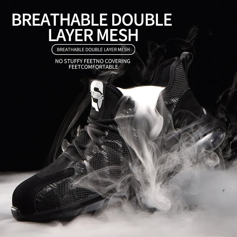Fly Weave Tennis Safety Shoes for Men (JB-711)