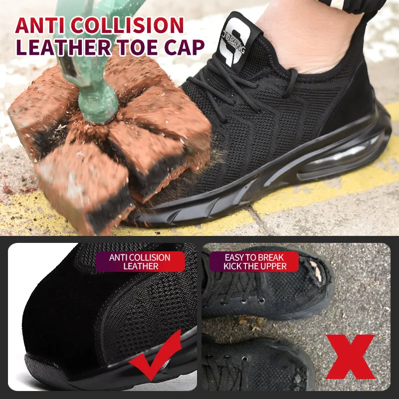 Fly Weave Tennis Safety Shoes for Men (JB-711)