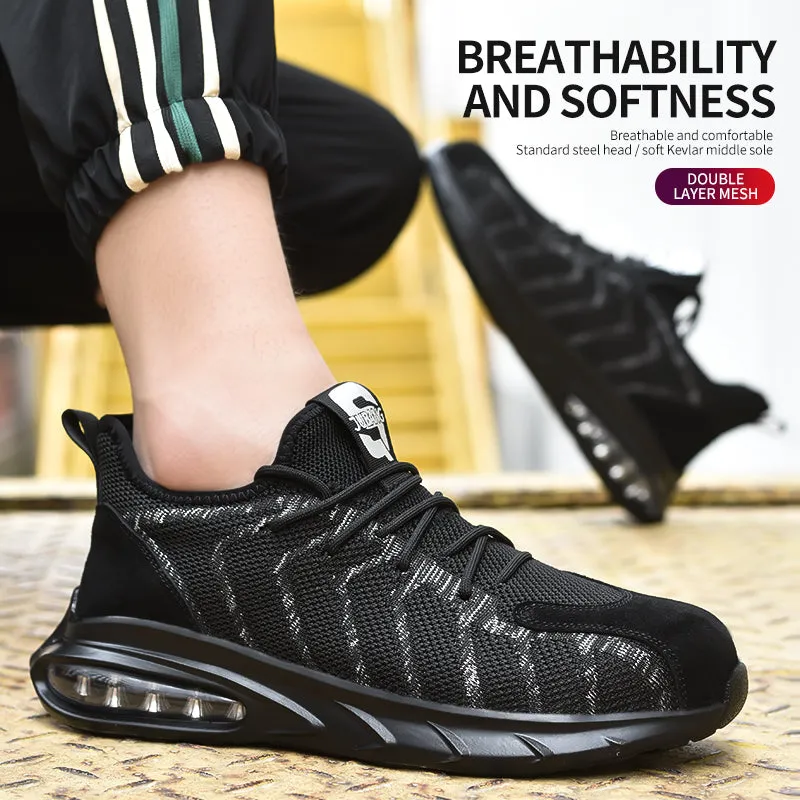 Fly Weave Tennis Safety Shoes for Men (JB-711)