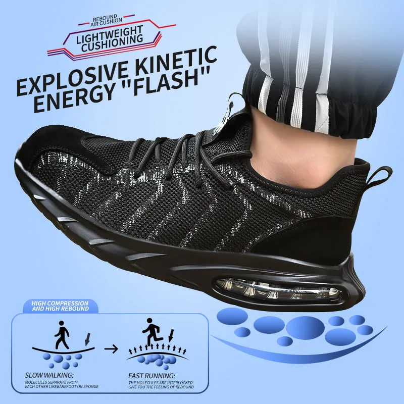 Fly Weave Tennis Safety Shoes for Men (JB-711)