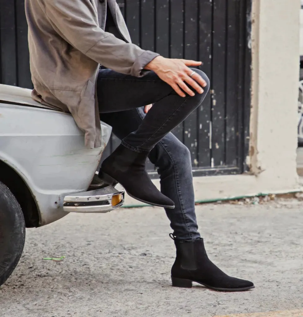 Ginebra Grand Black  - Chelsea Boots