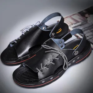 Indoor Outdoor Beach Non-slip Breathable Men's Slippers