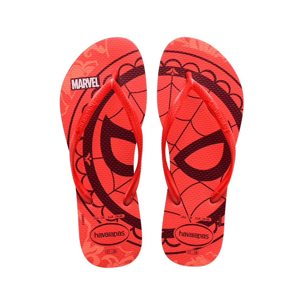 Kids Slim Marvel Flip Flops