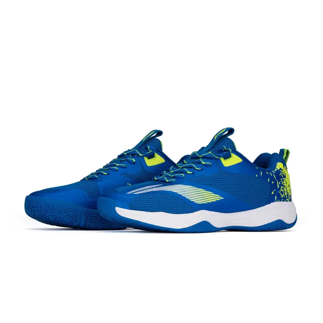 Li-Ning Hypersonic Badminton Shoes - Blue/Lime