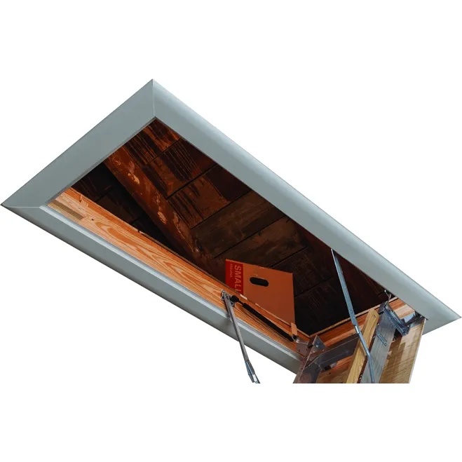 Louisville AA2210 Aluminum Attic Ladder "ELITE" 375 lbs