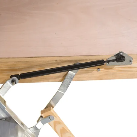 Louisville AA2210 Aluminum Attic Ladder "ELITE" 375 lbs