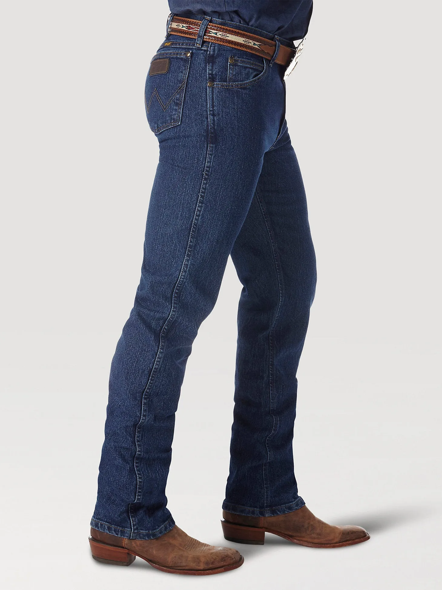 Men's Premium Performance Advanced Comfort Cowboy Cut Jean Regular Fit - Mid Stone
