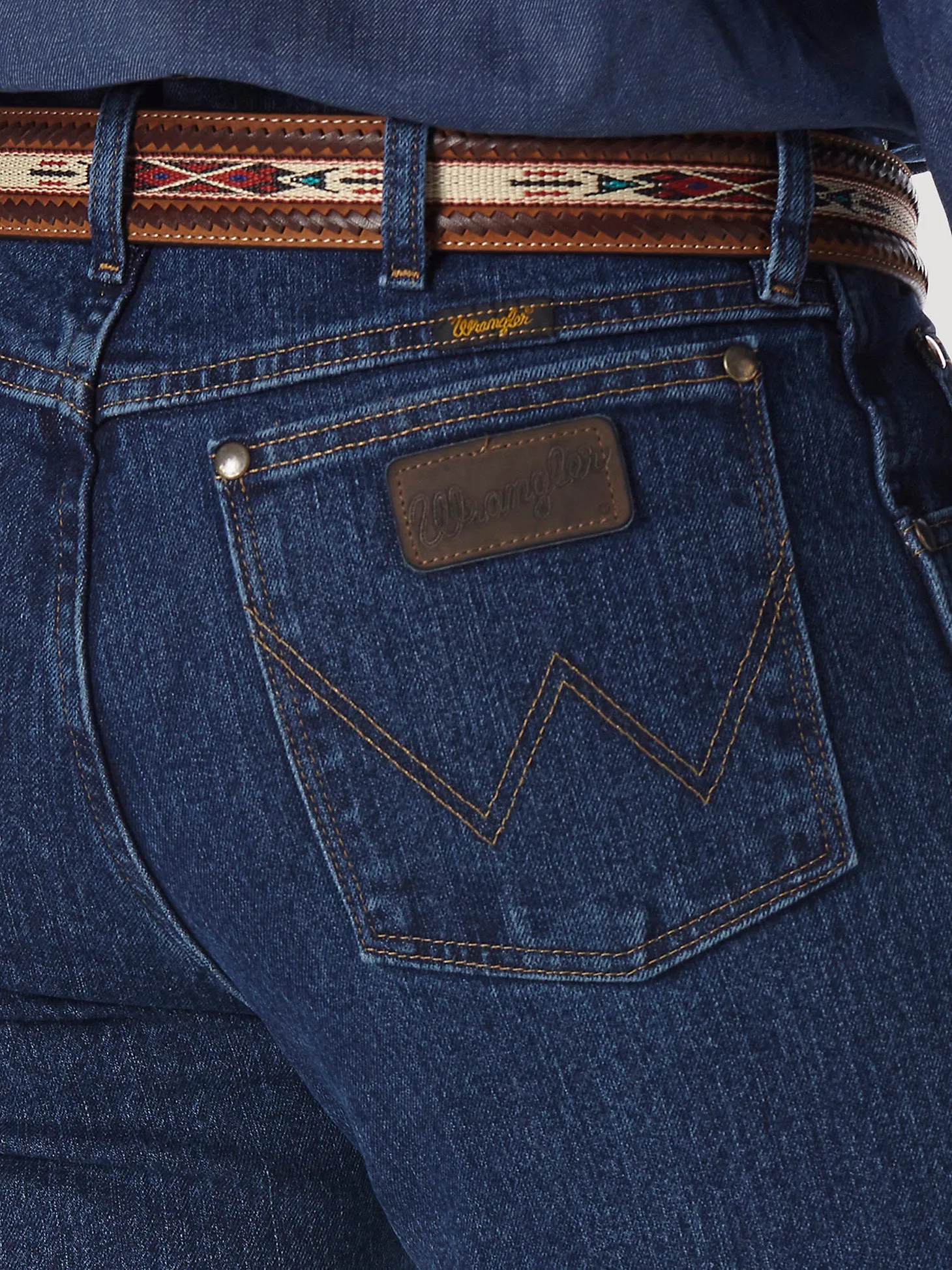 Men's Premium Performance Advanced Comfort Cowboy Cut Jean Regular Fit - Mid Stone