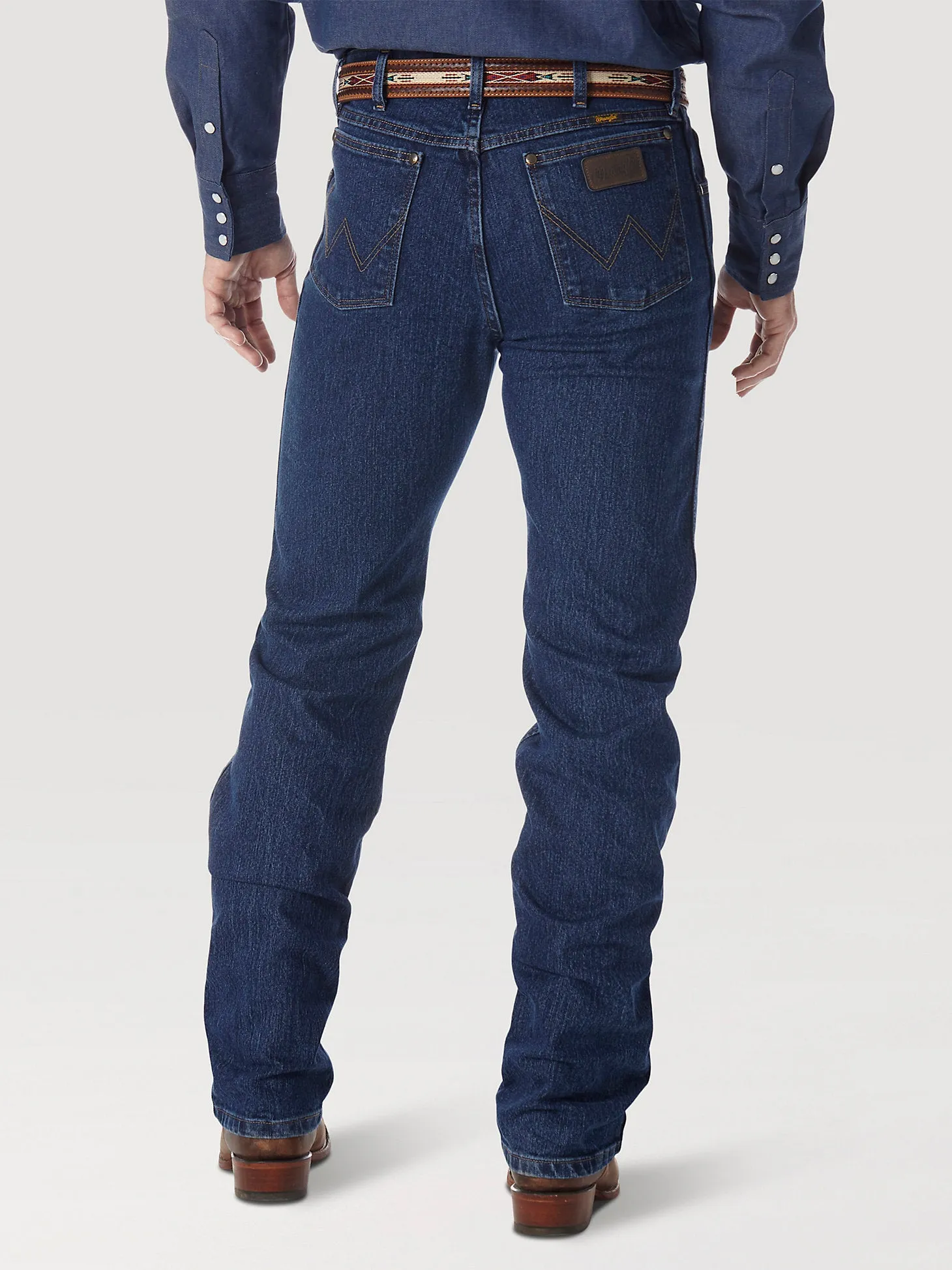 Men's Premium Performance Advanced Comfort Cowboy Cut Jean Regular Fit - Mid Stone