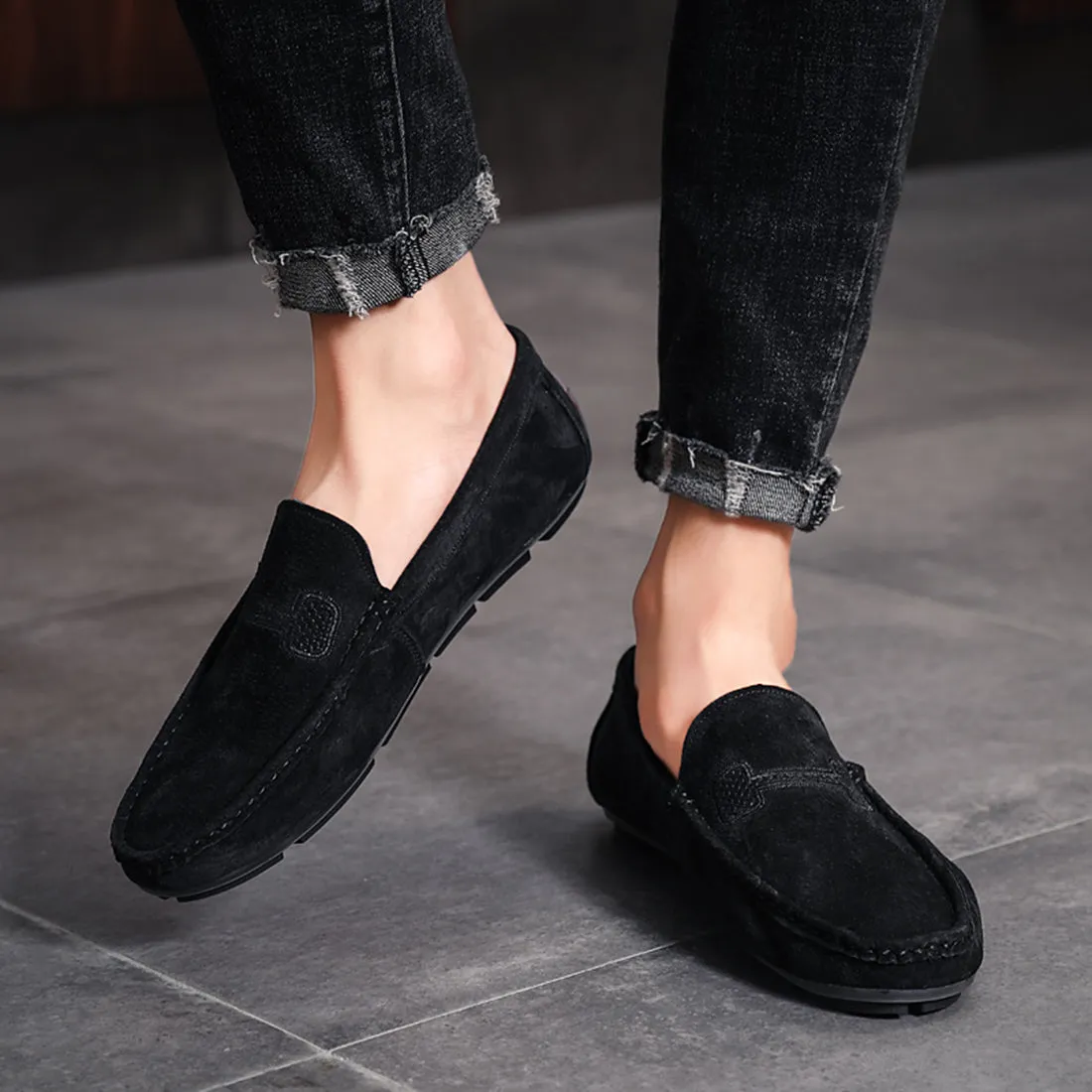 Men's Stitching Driving Moccasins