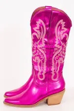 METALLIC Cowboy Boots