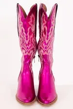 METALLIC Cowboy Boots