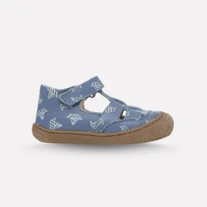 Naturino Baby Sandals - Paper Boat Mono Celeste