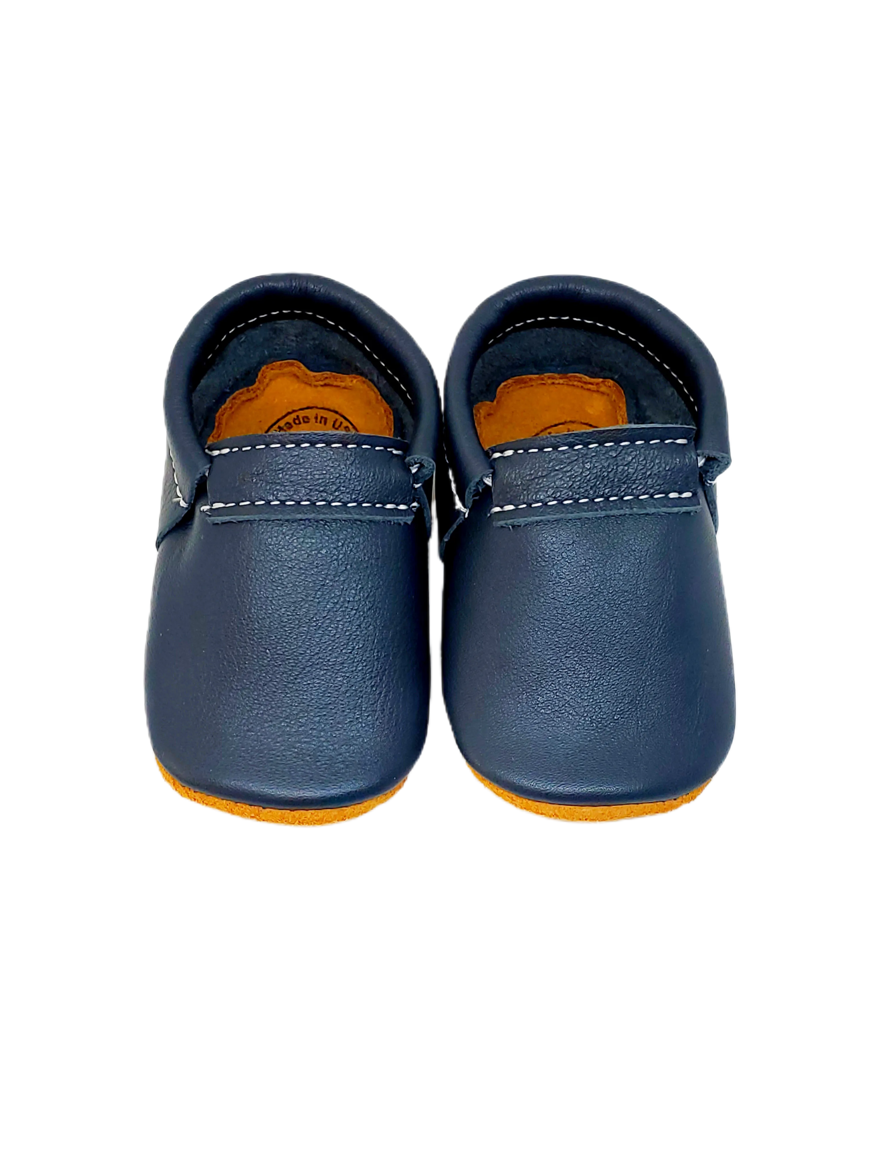 Navy Basic Moccasin