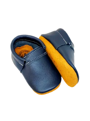 Navy Basic Moccasin