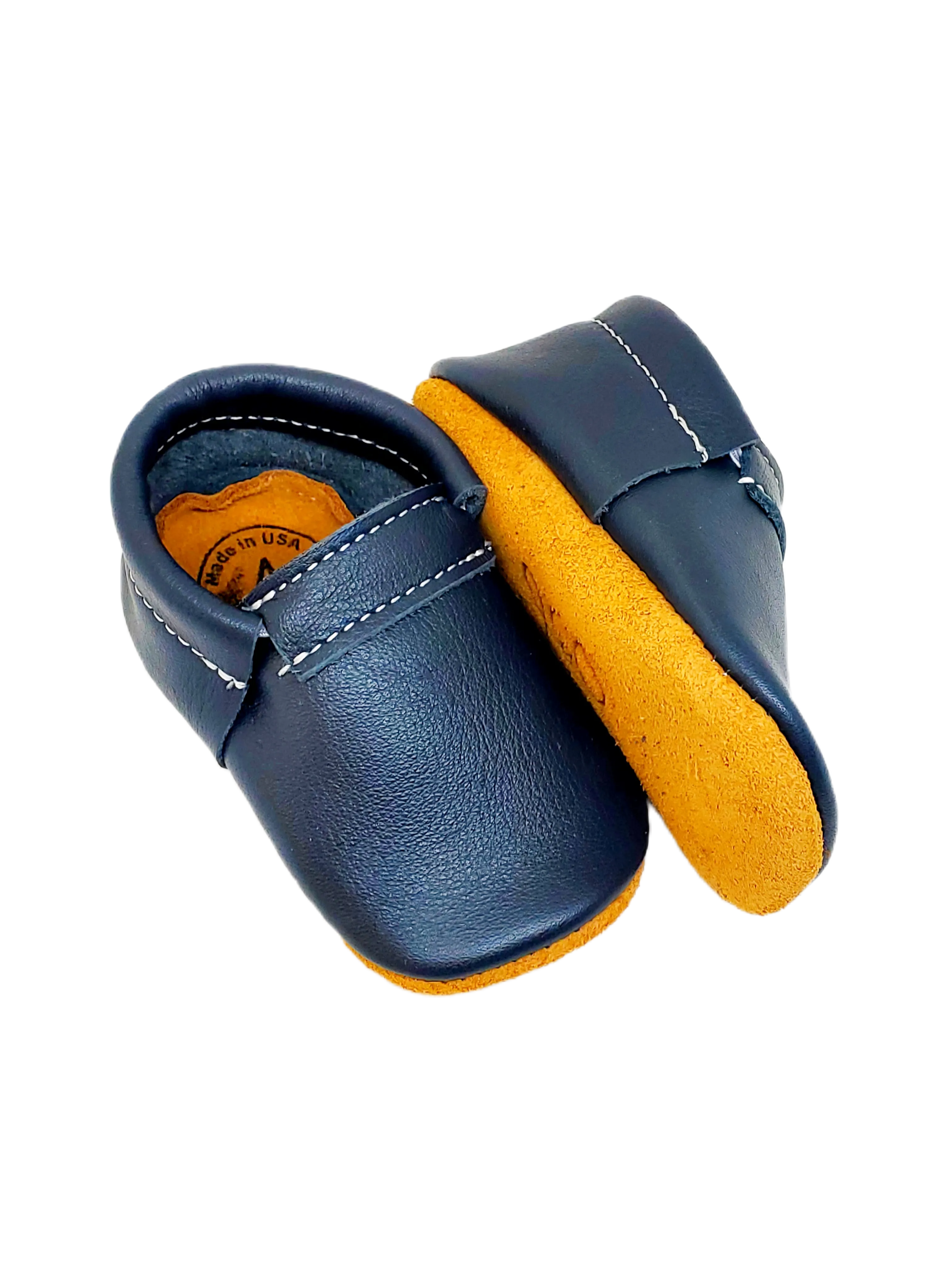 Navy Basic Moccasin