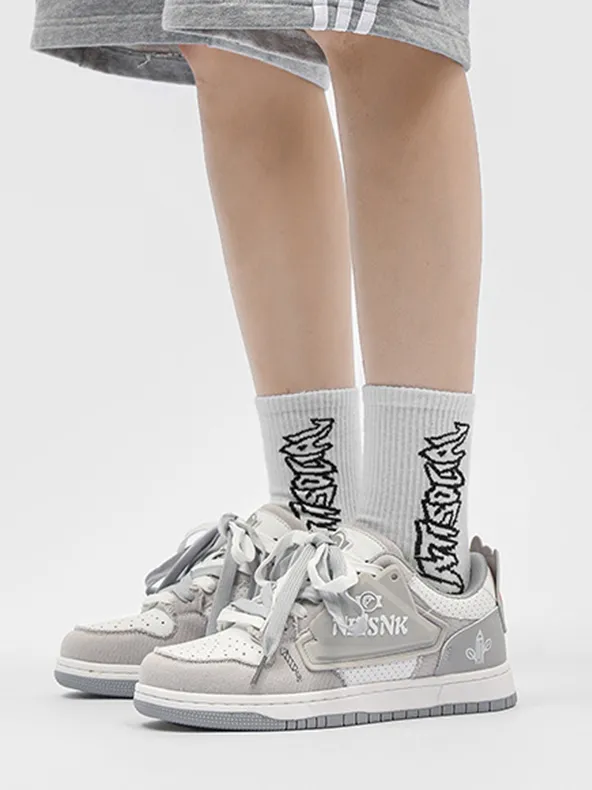 Niceprimes Contrast Color Avocado Breathable Sneaker