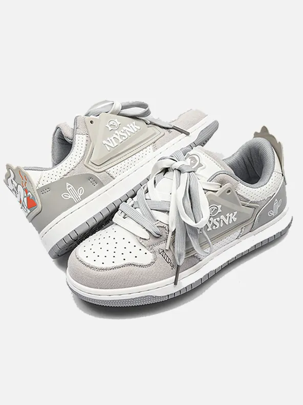 Niceprimes Contrast Color Avocado Breathable Sneaker