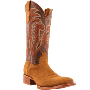 R. Watson Men's Arizona Tan/Rough Out Western Boots RW8200-2
