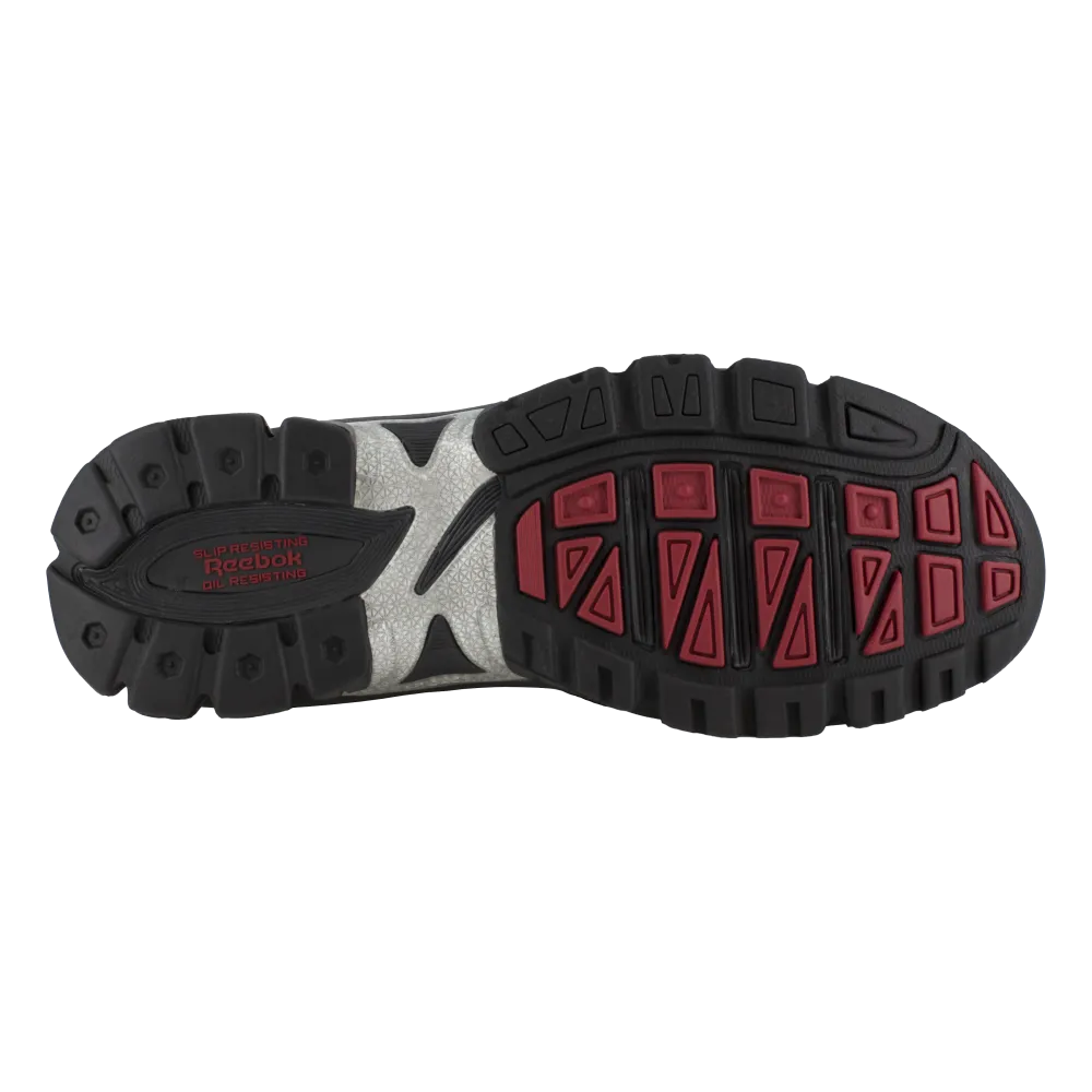 Reebok RB4895 Men's Ketia Athletic Composite Toe Work Shoes - Black/Silver