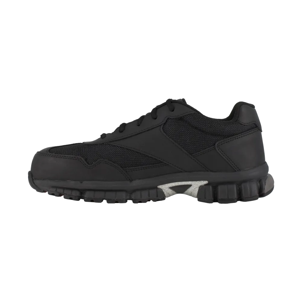 Reebok RB4895 Men's Ketia Athletic Composite Toe Work Shoes - Black/Silver