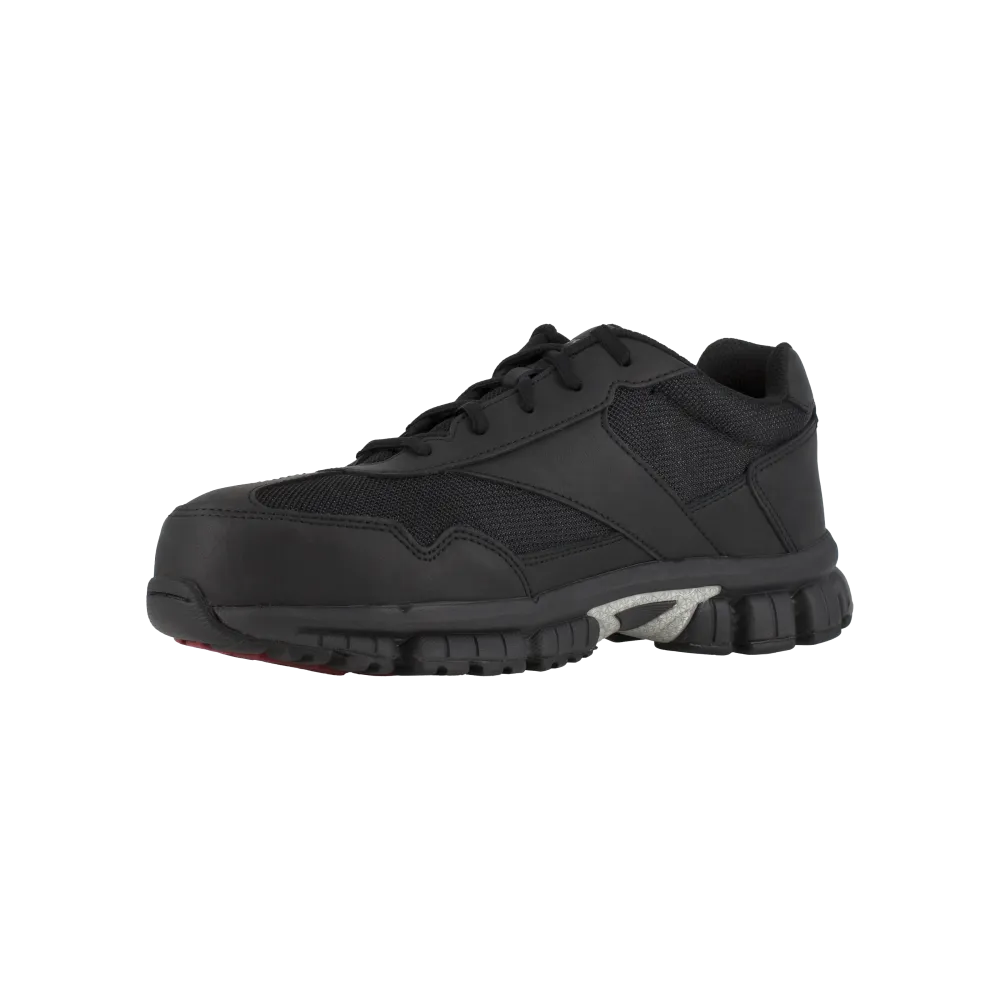 Reebok RB4895 Men's Ketia Athletic Composite Toe Work Shoes - Black/Silver
